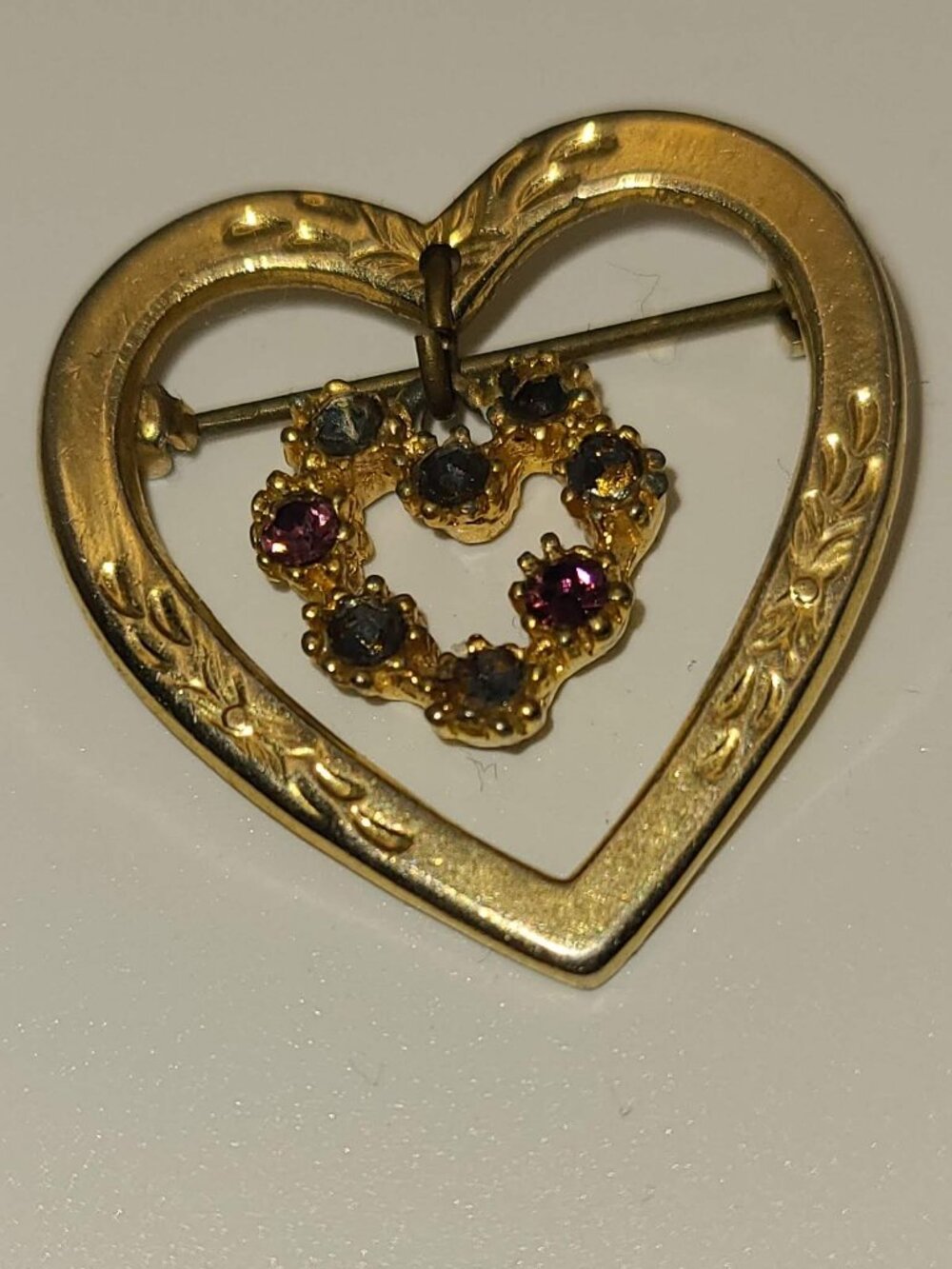 Heart Charm pin